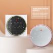 Smart Round Thermostat BHT-6001GBL 95-240V AC 16A LED (Black) - 6