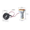 AD16-22FVA Mini Display AC Voltage & Current Meter (Green) - 4