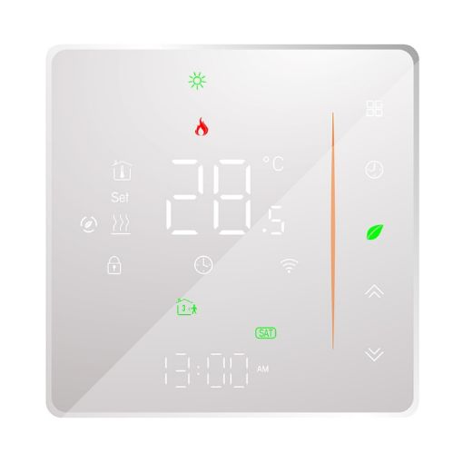 Smart 16A Thermostat for EU, WiFi, Internal & External Sensors - 1