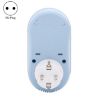 WiFi Plug-in LED Thermostat BHT12-EW, EU Plug (Blue) - 1