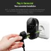 WiFi Plug-in LED Thermostat BHT12-EW, EU Plug (Blue) - 4