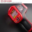 TASI TA603C Infrared Thermometer -32-1680C Color Screen - 5