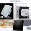 BHT-008GCLW Smart WiFi LED Thermostat 95-240V AC 5A (White) - 8