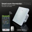 BHT-008GCLW Smart WiFi LED Thermostat 95-240V AC 5A (White) - 9