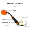 Orange HS-07 Metal Detector Positioning Rod for Treasure Hunts - 3