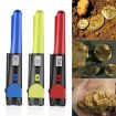 Red Handheld Metal Detector with LCD Display & Flashlight - 2