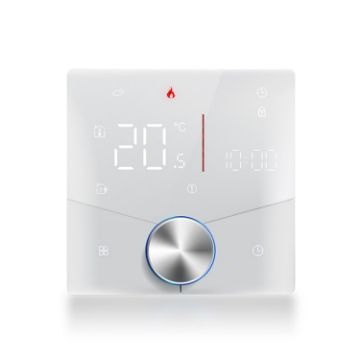 WiFi Smart Home LED Thermostat BHT-009GBLW (White) - 1
