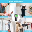 HLW330 5-in-1 Wall Stud Detector for Wood, Metal, and AC Wires - 7