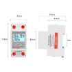 SINOTIMER DDS6619 80A 230V Din Rail Energy Meter with Backlight - 5