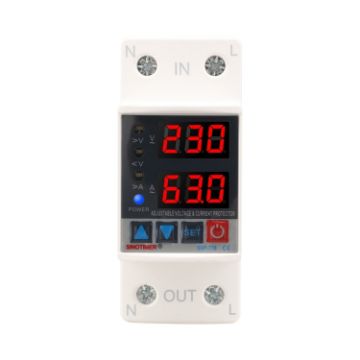 SINOTIMER SVP-718 63A Adjustable Voltage Protector 220V AC - 1