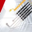 TASI TB601-3 K-Type Surface Thermocouple Probe for Thermometer - 7