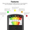 5-LED EMF Meter Electromagnetic Radiation Detector Tester - 4