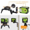9211R 10mW 2 Line 2 Dot Red Beam Laser Level for Walls & Floors - 4