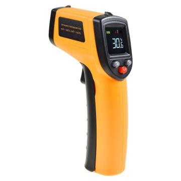 GM333 Digital Laser Infrared Thermometer, Range: -50 to 400C - 1