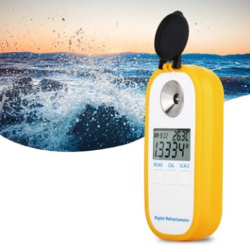 DR202 Refractometer: Sea Water Salinity & Specific Gravity Meter - 1