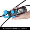 BSIDE ACM81 Black Digital Clamp Meter 200A DC AC Multimeter - 4