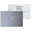 Smart Home LCD Thermostat: Energy-saving, No WiFi, Stainless Steel - 2