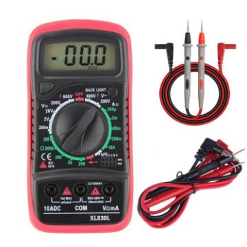 ANENG XL830L High-Precision Digital Multimeter, Standard + Extra Tip - 1