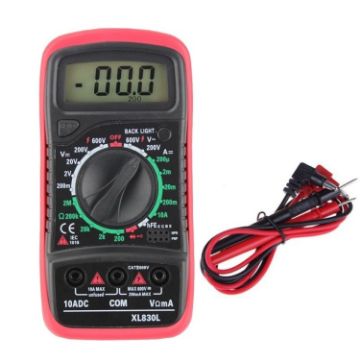 ANENG XL830L High-Precision Digital Multimeter, Red, Bubble Bag Packing - 1