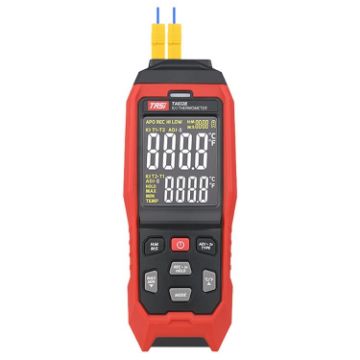 TASI TA612B Dual Channel K-Type Thermocouple Probe Thermometer - 1