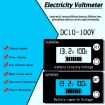 SUPNOVA DC 8-100V Battery Capacity Indicator Voltmeter White - 5