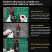 UNI-T UT200A+ Clamp Multimeter 400A Voltage & Resistance Tester - 6
