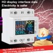 KWS-302L 170-270V AC Digital Display Voltage & Current Meter - 4