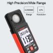 GVDA GD158 Digital Light Meter 200000Lux Brightness Tester - 4
