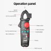 BSIDE ACM92 Digital Multimeter Clamp Current Voltage Tester - 5
