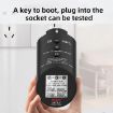 BSIDE ASTS Circuit Analyzer Power Tester - US Plug - 2