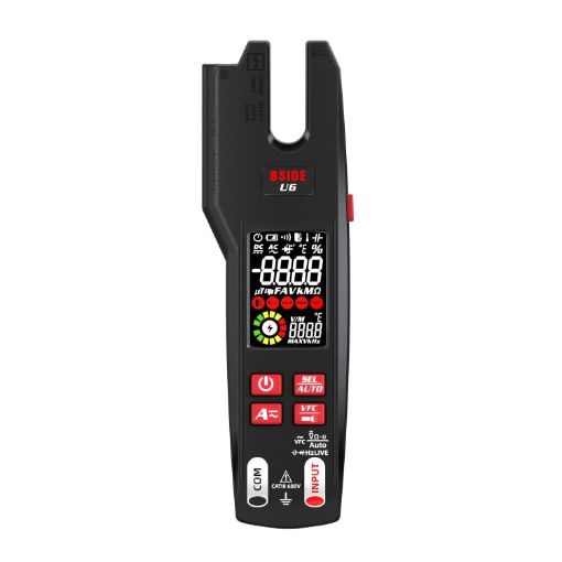 BSIDE U6 Clamp Multimeter with AC/DC & Infrared Temperature - 1