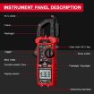 HABOTEST HT207D Digital Clamp Multimeter - Multifunctional Tool - 7