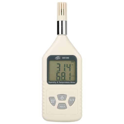 BENETECH GM1360 Digital Humidity & Temperature Meter with LCD Probe - 1