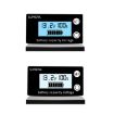 SUPNOVA Voltage Gauge: DC 8-100V Battery Indicator, Blue, Alarm, Temp. - 2