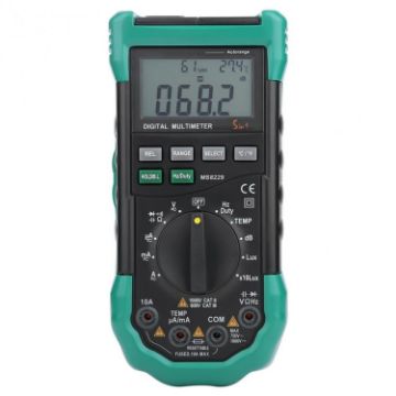BSIDE MS8229 Multimeter LUX Noise Temperature Humidity Tester - 1