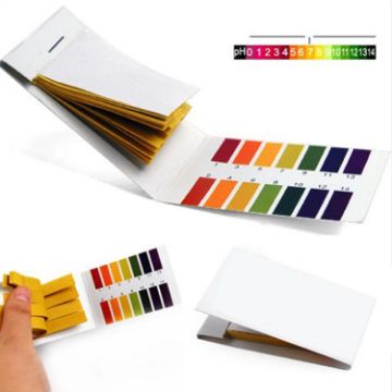 10 PCS PH Test Paper Kit - 80 Strips for Water Pollution Testing - 1