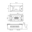 Peacefair PZEM-025 200A DC Multifunctional Digital Display Tester - 4