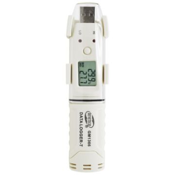 BENETECH GM1366 USB Temp & Humidity Recorder Meter with Alarm - 1
