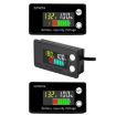 SUPNOVA Waterproof LCD Voltmeter Lithium Battery Meter - 2