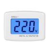 DM55-1 LCD Digital Voltmeter 110V-220V Voltage Tester US Plug - 2