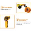 GM1150A Infrared Thermometer -18~1150C LCD Digital Pyrometer 50:1 Ratio - 6