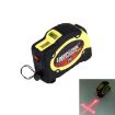Laser Level with Tape Measure, Tripod Compatible & Belt Clip, 25ft Yellow - 1