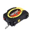 Laser Level with Tape Measure, Tripod Compatible & Belt Clip, 25ft Yellow - 4