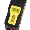 Laser Level with Tape Measure, Tripod Compatible & Belt Clip, 25ft Yellow - 8