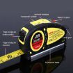 LV-05 Yellow Laser Level with 550cm Tape Measure Pro - 7