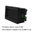 W2809 Dual Display Thermostat NTC Temperature Control (Black) - 6