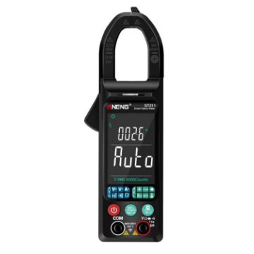 ANENG ST211 Smart Multimeter, Large Screen Clamp, Black - 1