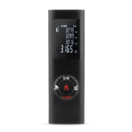 JQ-40 Rechargeable 40m Mini Laser Distance Meter Handheld Rangefinder - 1