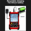 ET618 Red Adjustable Network & POE Cable Tester, Rechargeable - 6