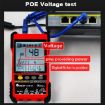 ET618 Red Adjustable Network & POE Cable Tester, Rechargeable - 8